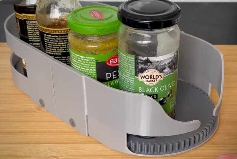 Organizador para frascos y condimentos | Giratorio