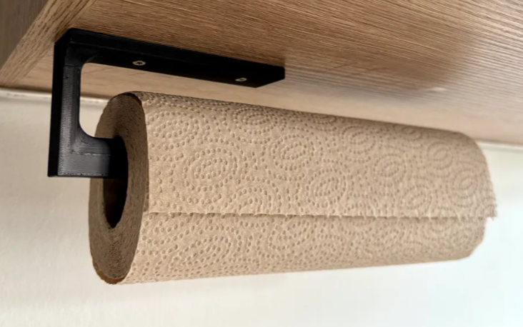 Soporte colgante de rollo de cocina