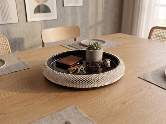 Centro de mesa organizador decorativo