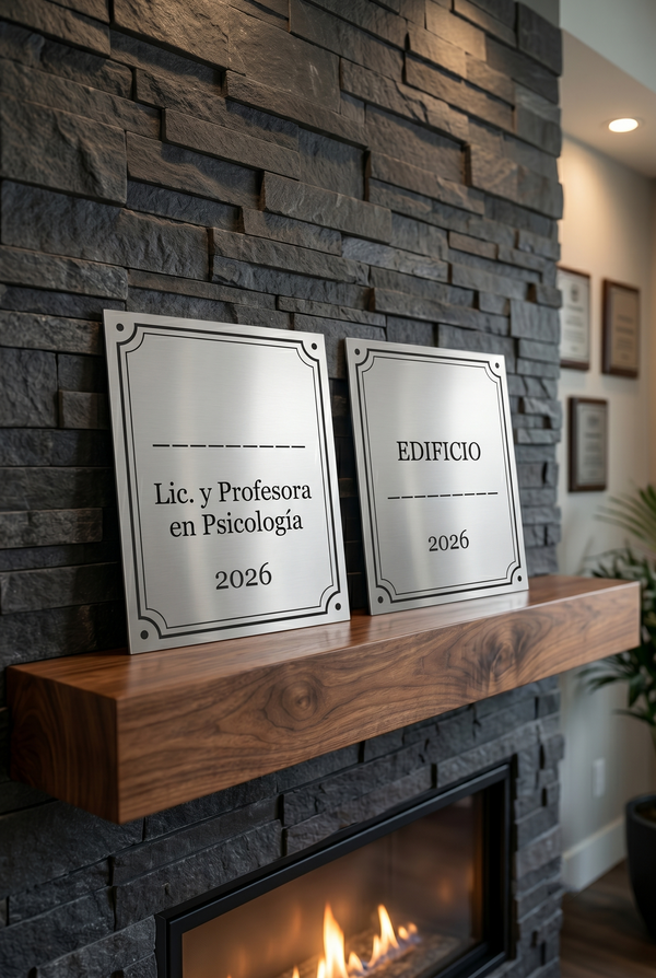 Placas Conmemorativas Personalizadas