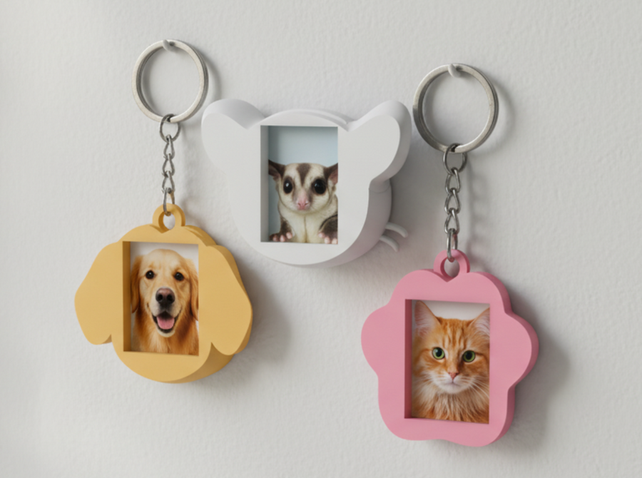 Llavero de Mascota Personalizado