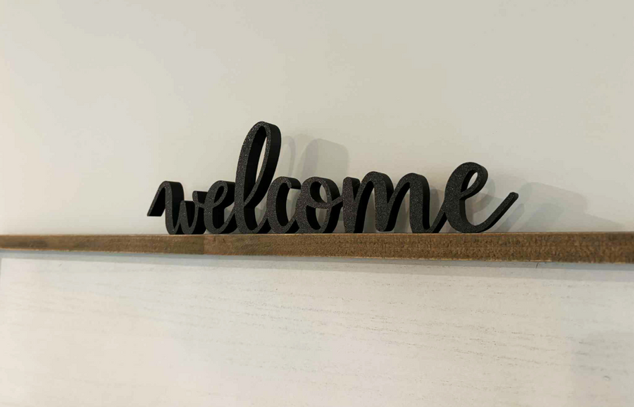 Carteles de Bienvenida Personalizados
