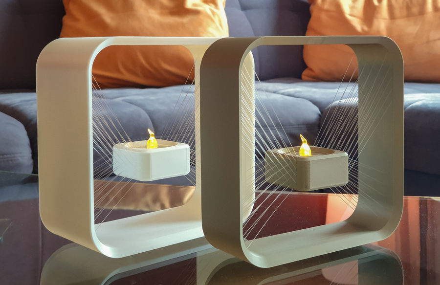 Porta Velas Decorativos en 3D