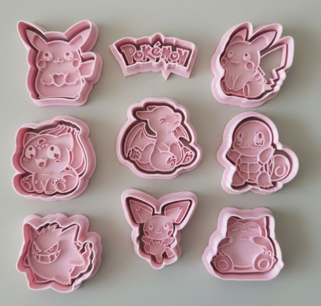 Cortantes para Galletitas Personalizados en 3D