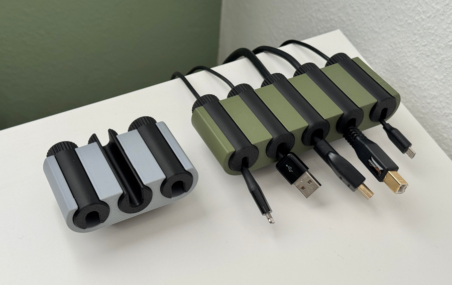 Organizador de Cables para Escritorio