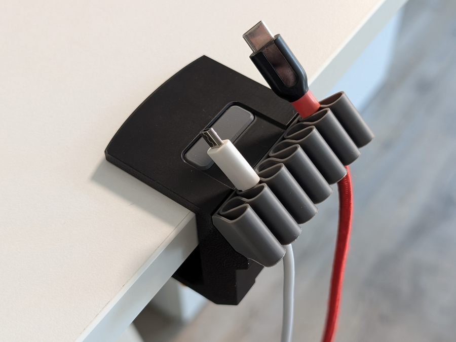 Organizador de Cables para Escritorio