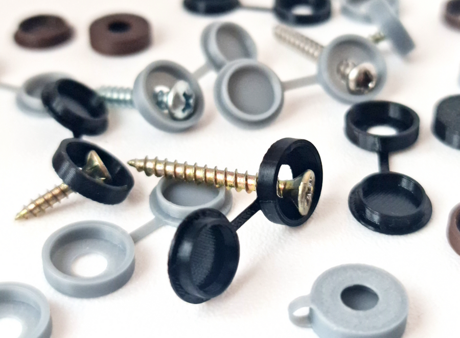 Tapa Tornillos y Cubre Tornillos en 3D