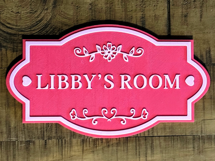 Placa para Puerta Personalizada