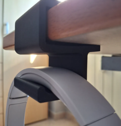 Soporte para auriculares | Debajo del escritorio