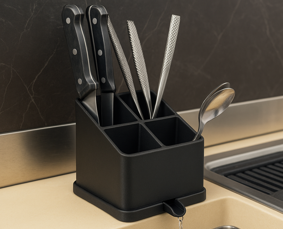 Organizador de cubiertos y utensilios | Escurridor