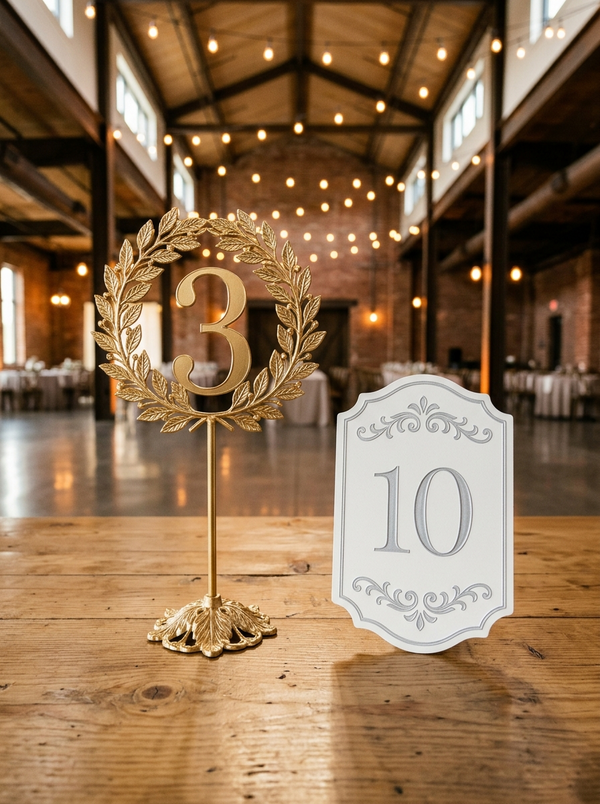 Números de Mesa Personalizados
