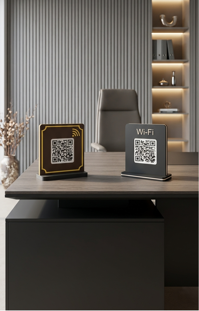 Porta QR Personalizado
