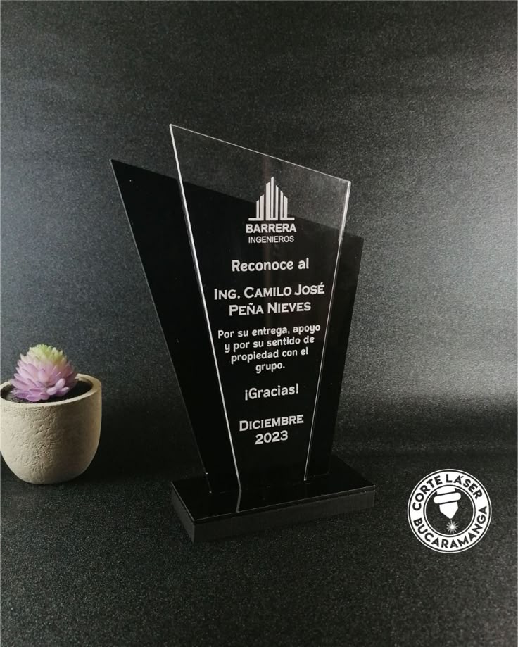 Placas de Reconocimiento Personalizadas